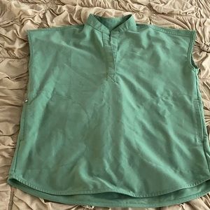 FIGS scrubs Rafaela top in Jade, XXS